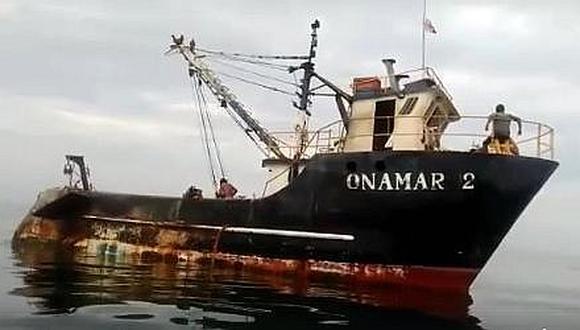 Tumbes: B.A.P "Río Zaña" interviene embarcación por no contar con permiso de pesca