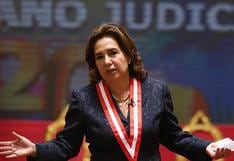 Elvia Barrios sobre situación Pacheco y Vásquez: “Le corresponde a la Policía Nacional dar cuenta de ello”