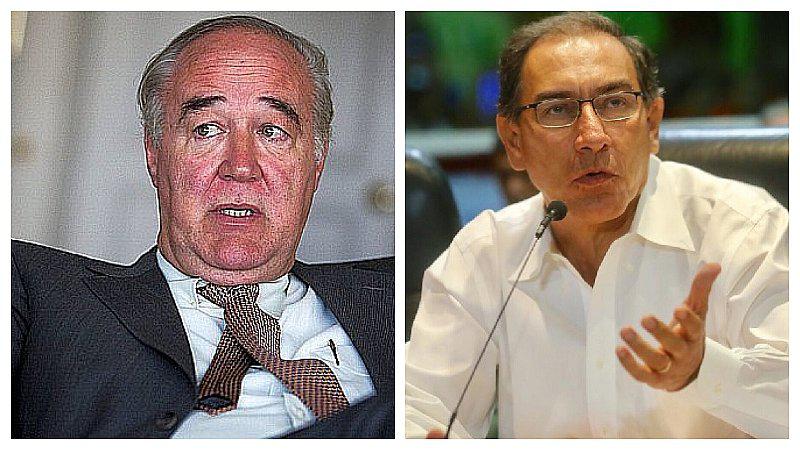 Víctor García Belaúnde a Vizcarra: "Si quiere un Congreso de rodillas, no cuente conmigo" 