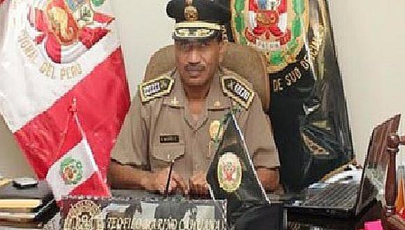 General PNP Teófilo Mariño es el nuevo jefe del Frente Policial Apurímac