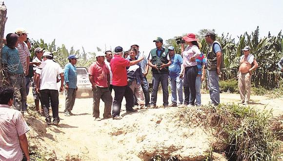 Comisión de regantes de Zarumilla teme la pérdida de 500 hectáreas