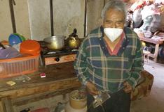 Piden apoyo para anciano de 93 años en situación de abandono y pobreza en Ica