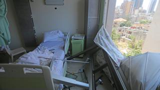 OMS dice que más de la mitad de los hospitales de Beirut no funcionan