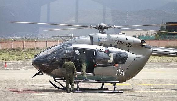 General PNP afirma que Arequipa necesita un helicóptero 