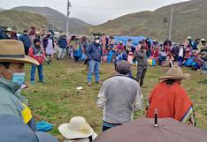 Desbloquean totalmente el Corredor Minero, última comunidad manifestante accedió al diálogo (FOTOS)