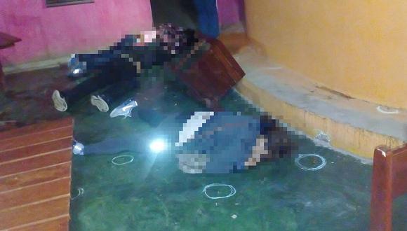 Sicarios asesinan a cuatro personas en Chincha