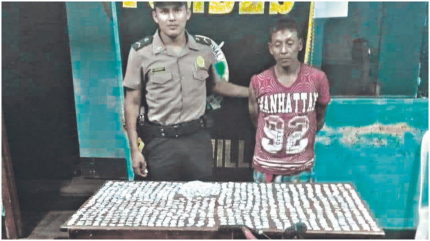 Dictan 9 meses de prisión preventiva para ecuatoriano   que llevaba 1,088 “ketes” de PBC 