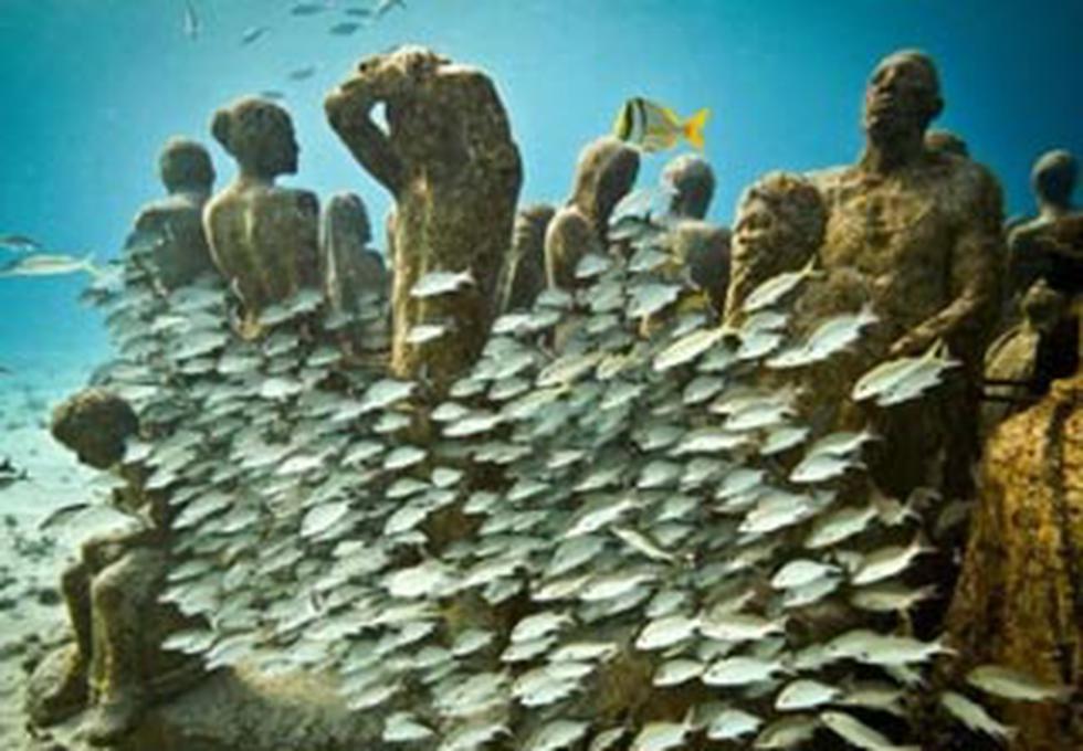 Fotos: Construyen una ciudad en el fondo del mar