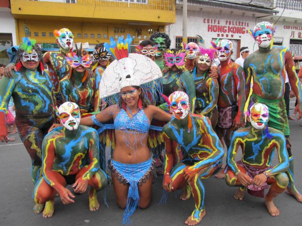 Carnaval amazónico 2013 en Iquitos con pasacalle y color (FOTOS)  