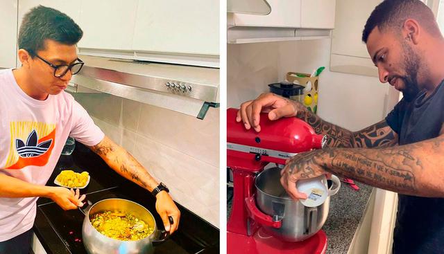 Los jugadores de Alianza Lima mostraron los mejores platos que preparan y sus compartieron sus recestas. (Foto: Alianza Lima)