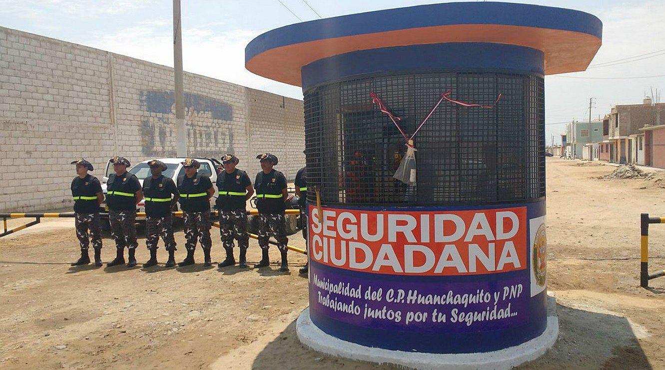 Trujillo: Inauguran casetas de Seguridad Ciudadana y presentan Serenazgo en Huanchaquito 