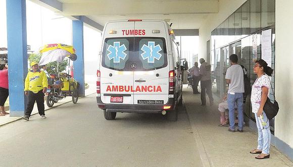 Tumbes: Un ecuatoriano sufre accidente de tránsito