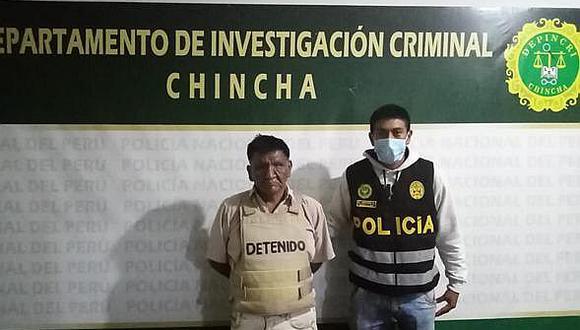 ​Capturan a sexagenario por venta de droga en Chincha