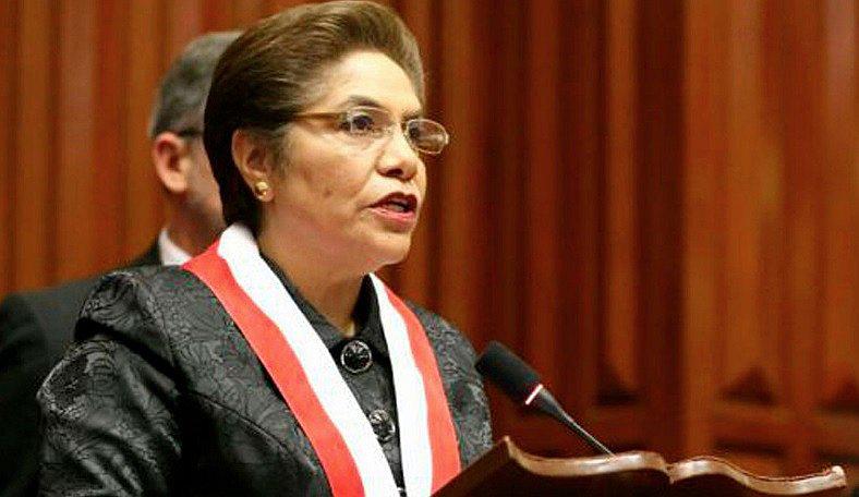 Luz Salgado asume el cargo de secretaria general de Fuerza Popular