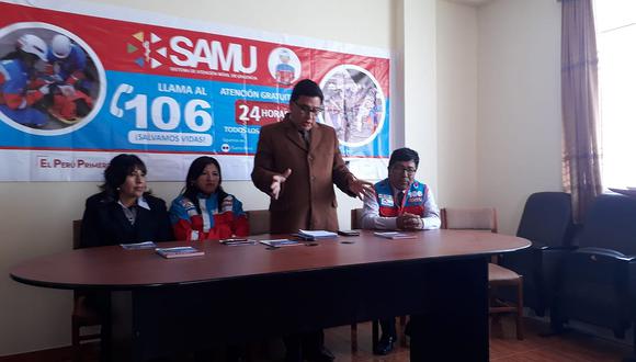 SAMU inicia a trabajar con una sola ambulancia en provincia de Puno