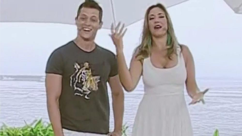 'Amor de verano': Tilsa Lozano y Gino Pesaressi debutan como conductores de TV (VIDEO)