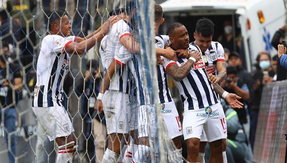 Wilmer Aguirre se puso la capa de héroe al anotar el gol del triunfo de Alianza Lima. Foto: GEC.