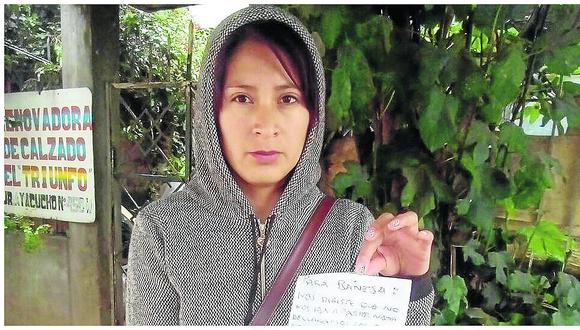 Huancayo: Denunció a su exenamorado y ahora sufre amenazas contra su vida 