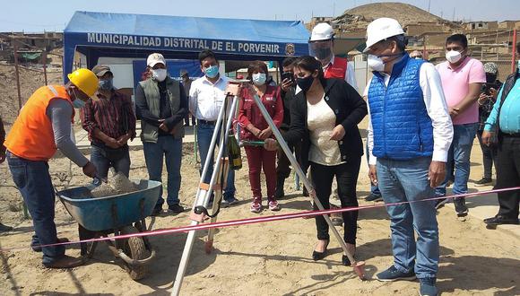 Inician obras de reconstrucción de colegios en Alto Trujillo