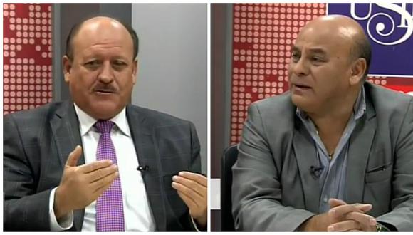 Sergio Dávila y César Campos debatieron sobre reelección de alcaldes provinciales y distritales (VIDEO)