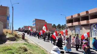 Provincias de Yunguyo y Chucuito no dan tregua y continúan con protestas