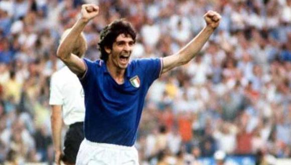 Paolo Rossi nació el 23 de septiembre de 1956 en Santa Lucía. El italiano militó en clubes como Vicenza, Pregudia, Juventus, Milan y Hellas Verona.