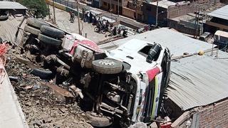 Hermanos de 3 y 5 años se salvan de morir aplastados por mezcladora de concreto en Arequipa