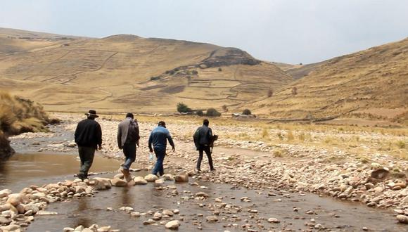 Huancané: ​Irrigación Solitario iniciará a ejecutarse en el año 2021