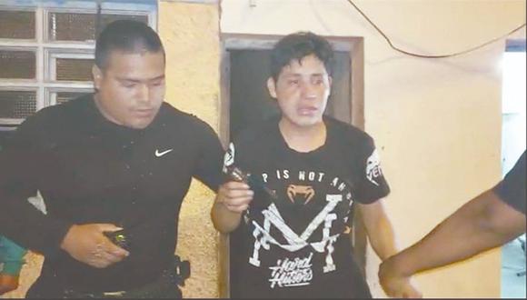 Exsoldado es detenido por golpear a su padre 