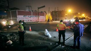 El Agustino: hallan cadáver de un hombre envuelto en una sábana en la vía pública (VIDEO)