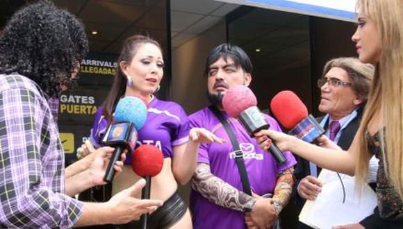 'Loco Pargas' le pide a 'Tilsa Lomazo' que no salga en El Valor de la Verdad (Fotos)