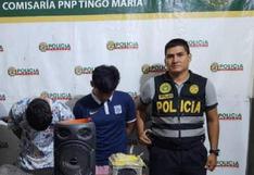 Dos detenidos por hurto de autopartes de un trimóvil en Huánuco