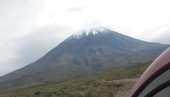 Turista estadounidense desaparece en las faldas del volcán Misti
