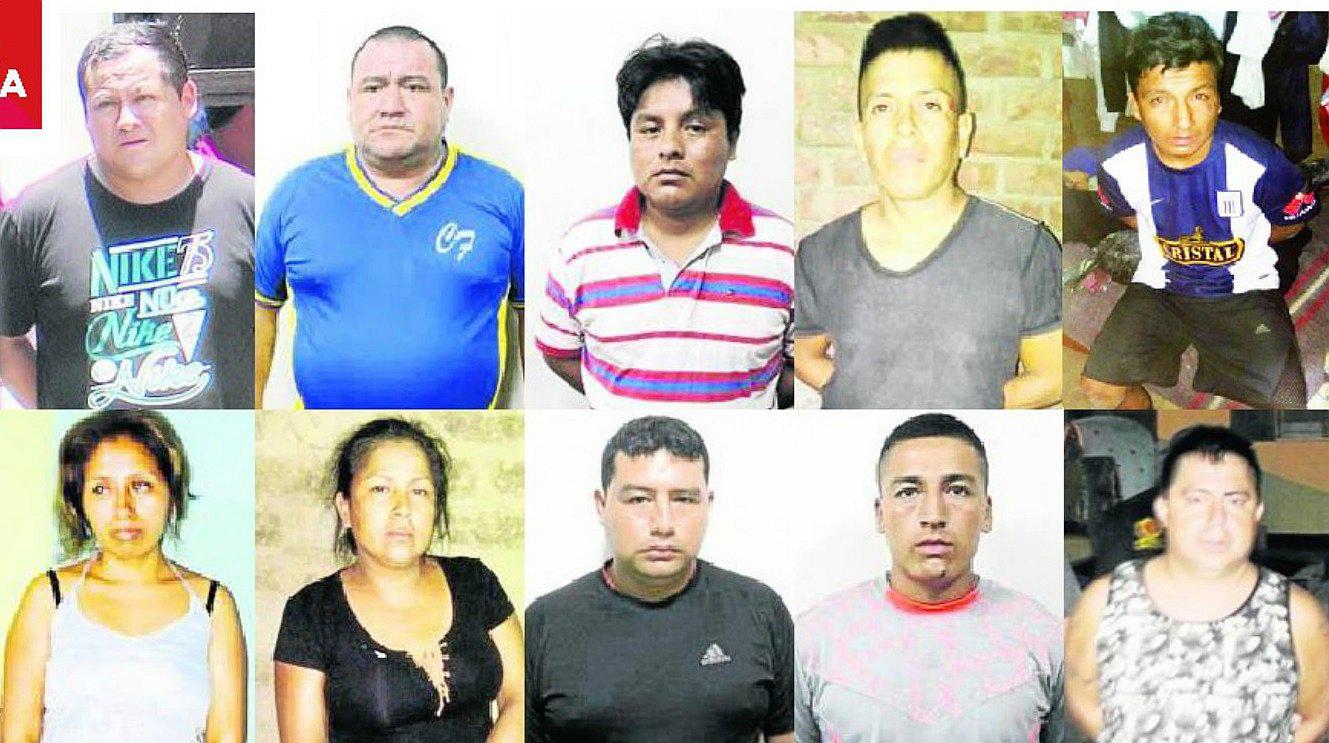 Trujillo: Casi millón y medio de soles amasaban “Las Cobras de   La Esperanza” 