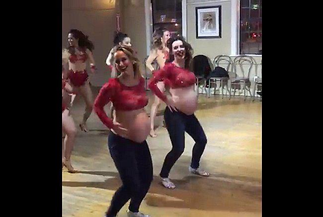 ​YouTube: Hermanas embarazadas conquistan las redes con impresionante coreografía de salsa