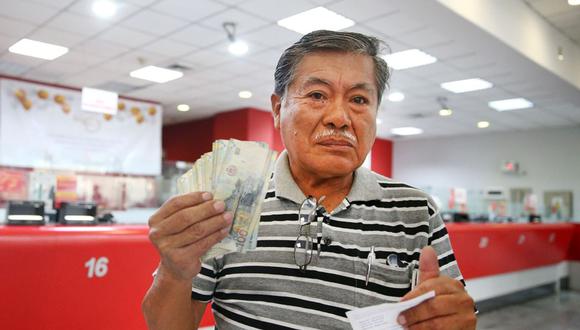 El Banco de la Nación inicia el lunes 7 de diciembre el pago de pensión y gratificación a jubilados. (Foto: Andina)