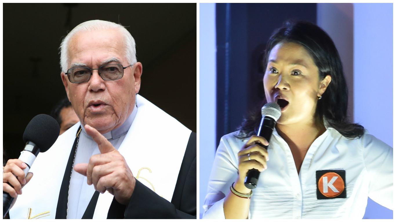 Monseñor Luis Bambarén: "No votaría nunca por Keiko Fujimori"