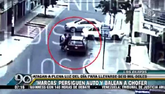 ​Los Olivos: Marcas roban más de 6 mil soles a conductor