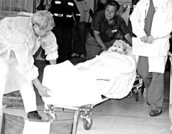 Sufre quemaduras en el 80% de su cuerpo