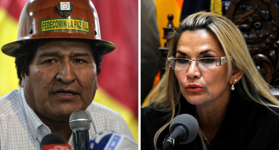 Jeanine Añez calificó a Morales como ·una persona violenta que está enloquecida porque ha perdido el poder". (Foto: AFP)