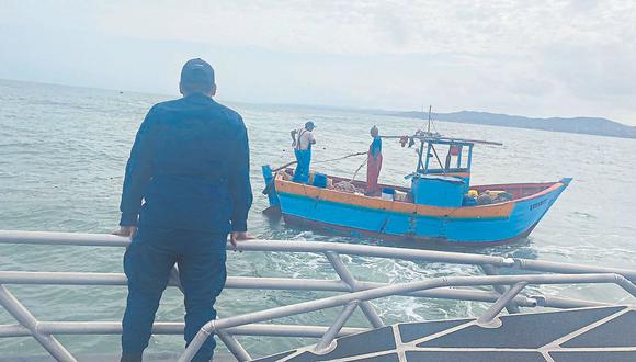 Un grupo de pescadores fue interceptado por “piratas” armados en circunstancias que retornaban al puerto pesquero artesanal de Cancas.