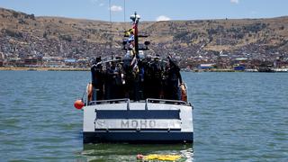 Reportan desaparición de un marinero en el lago Titicaca