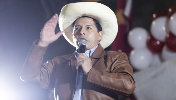Pedro Castillo, candidato presidencial por el partido político Perú Libre. (Foto: Renzo Salazar / GEC)