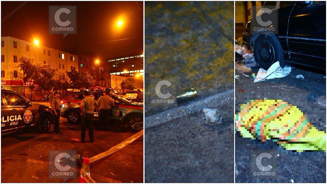 Anciano murió por balas perdidas durante balacera en La Victoria (FOTOS)