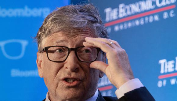El cofundador de Microsoft, Bill Gates. (Foto de NICHOLAS KAMM / AFP).