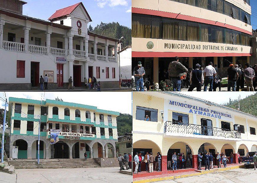 Apurímac: 20 municipalidades concentran los presupuestos más altos
