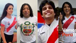 Perú vs Uruguay: Personajes del espectáculo alientan a la selección peruana en redes sociales 