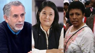 Pedro Francke dice que Keiko Fujimori no acepta su “quino” y Martha Moyano pide respeto