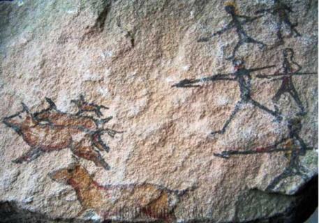 En la prehistoria ya existía "Facebook"