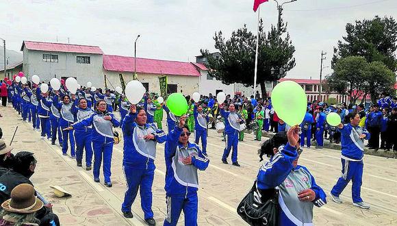 Inauguran los XXIII Juegos Deportivos Magisterial de la Provincia de Melgar
